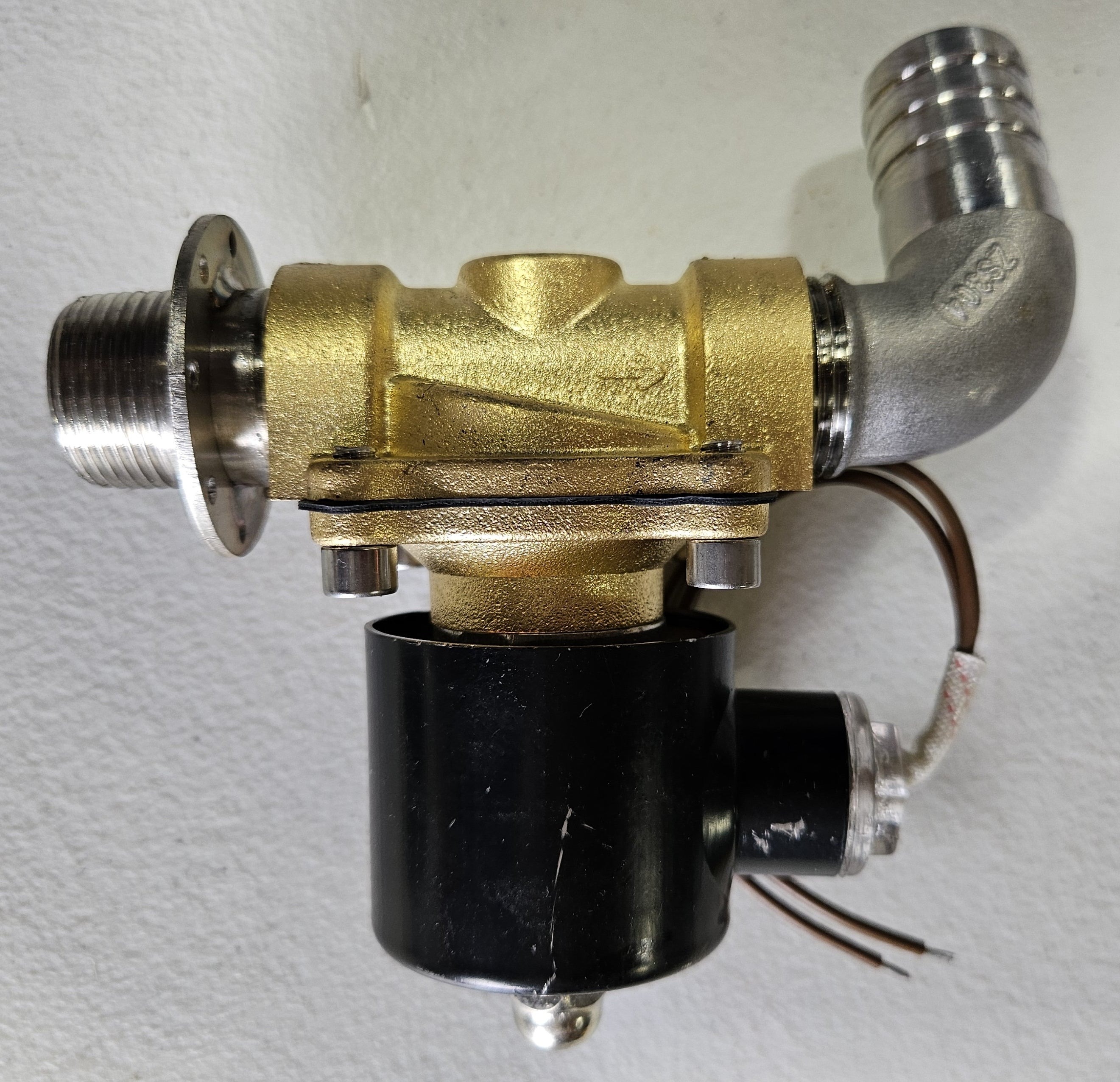 Fill valve, Cold Water, Brass, 220V (BCP4923)