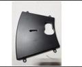 Cover, Door locking mechanism, black plastic. VS65  (ZY1639)